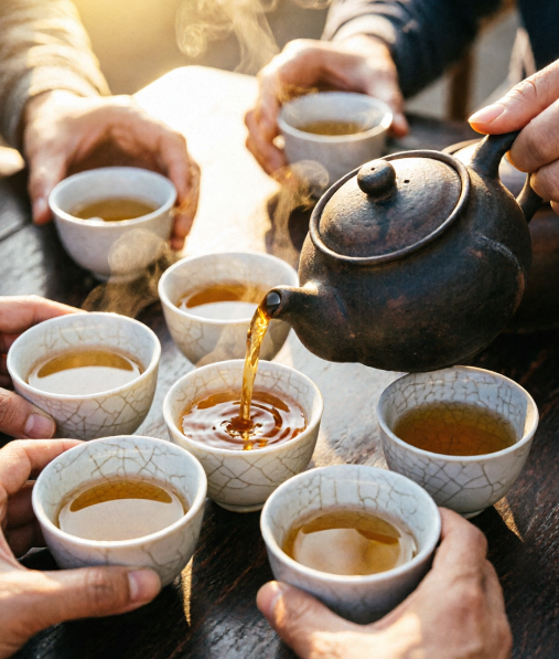 重庆交通茶馆：一家